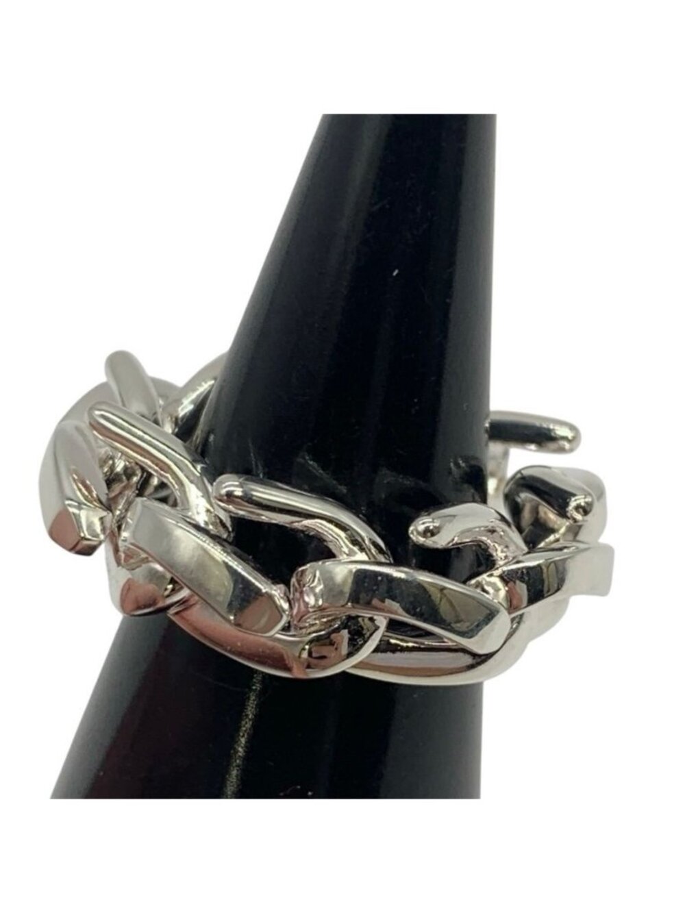 Tiffany & Co Forge Link Ring Sterling Silver